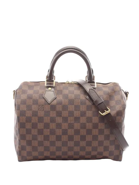 Louis Vuitton Pre-Owned 2012 Damier Ebene Speedy Bandouliere 30 satchel