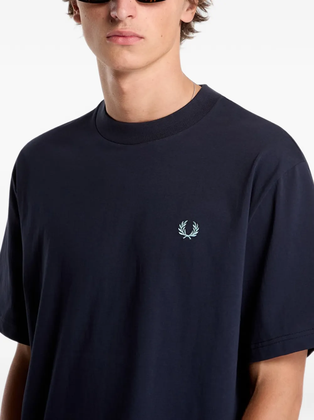 Fred Perry 1952 T-shirt met grafische print Blauw
