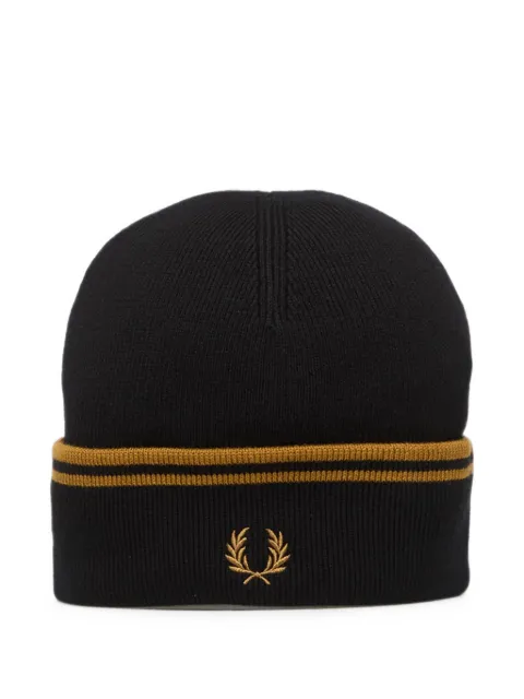 Fred Perry Twin Tipped beanie hat