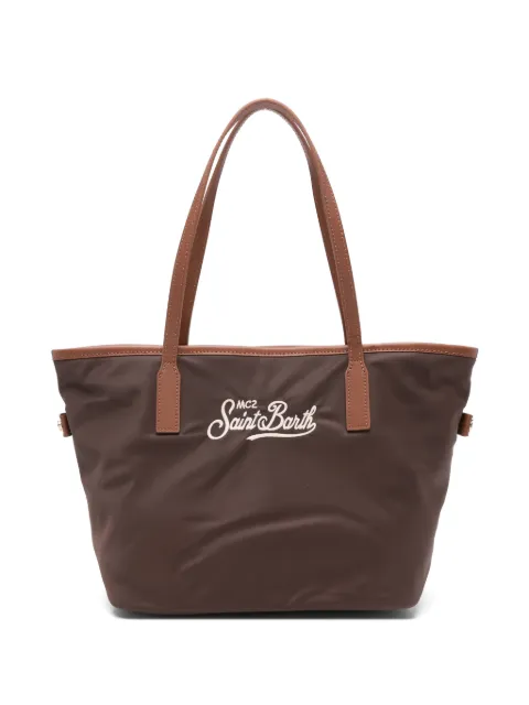 MC2 Saint Barth Mittelgroße City Tote Bag mit Logo-Stickerei