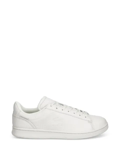 Lacoste Carnaby Shield logo-debossed sneakers