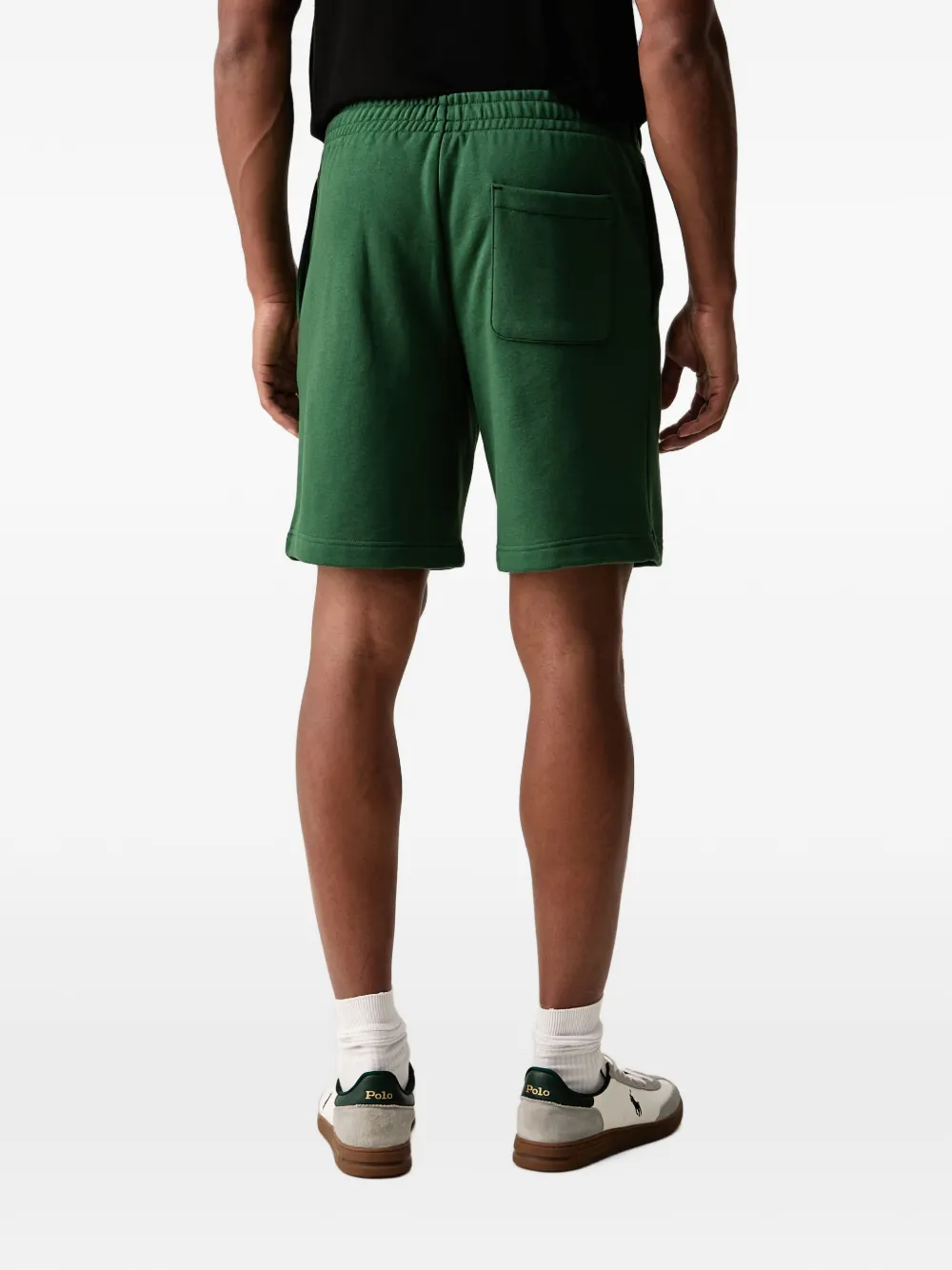Lacoste Trainingsshorts met logopatch Groen