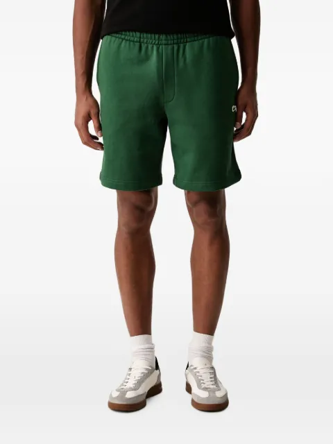 Lacoste logo-patch track shorts