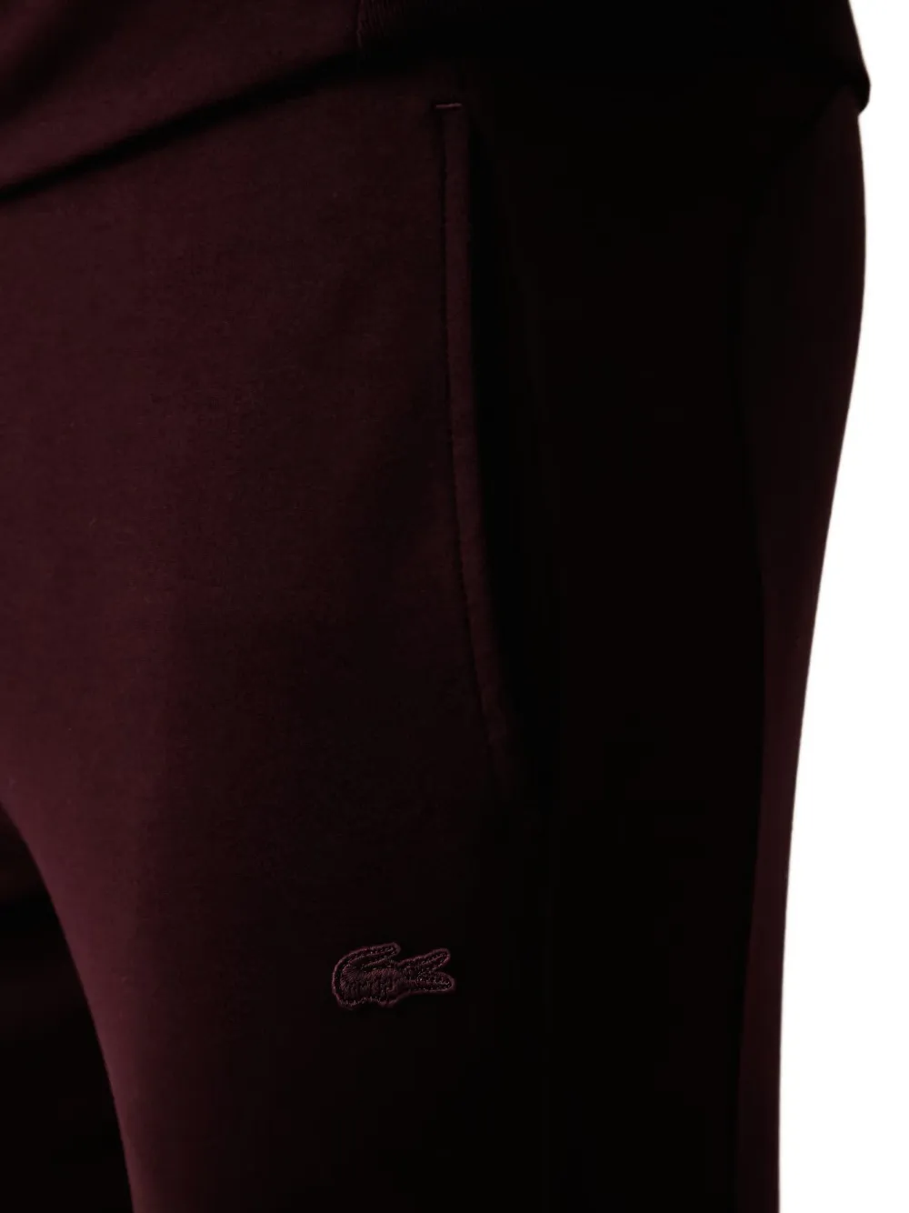 Lacoste Trainingsbroek met logopatch Bruin
