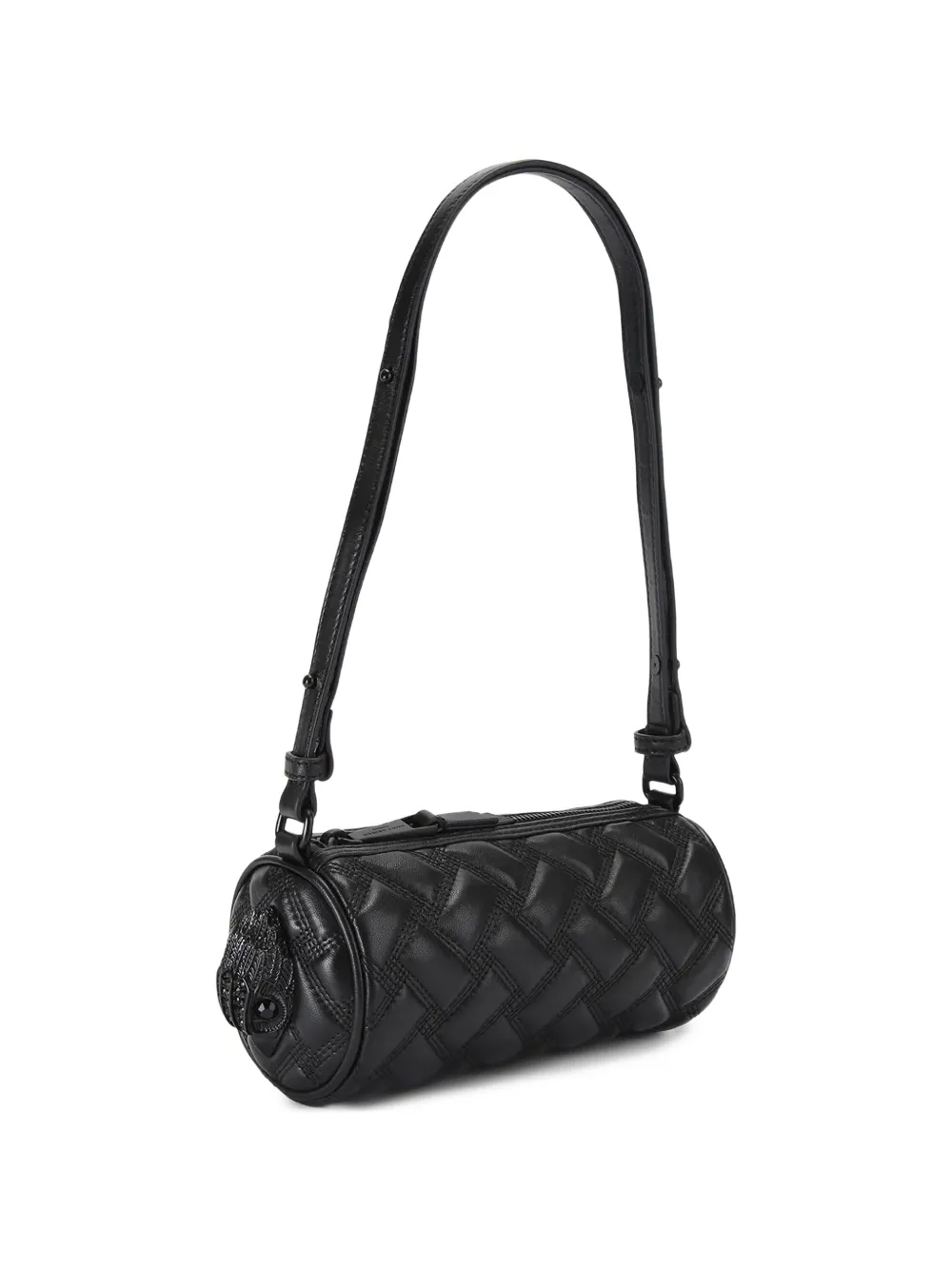 Kurt Geiger London quilted leather cross-body bag - Nero