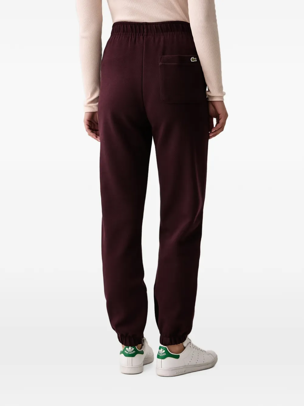 Lacoste Trainingsbroek met logopatch Bruin