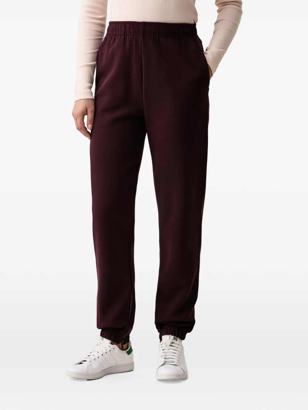Lacoste logo-patch track pants