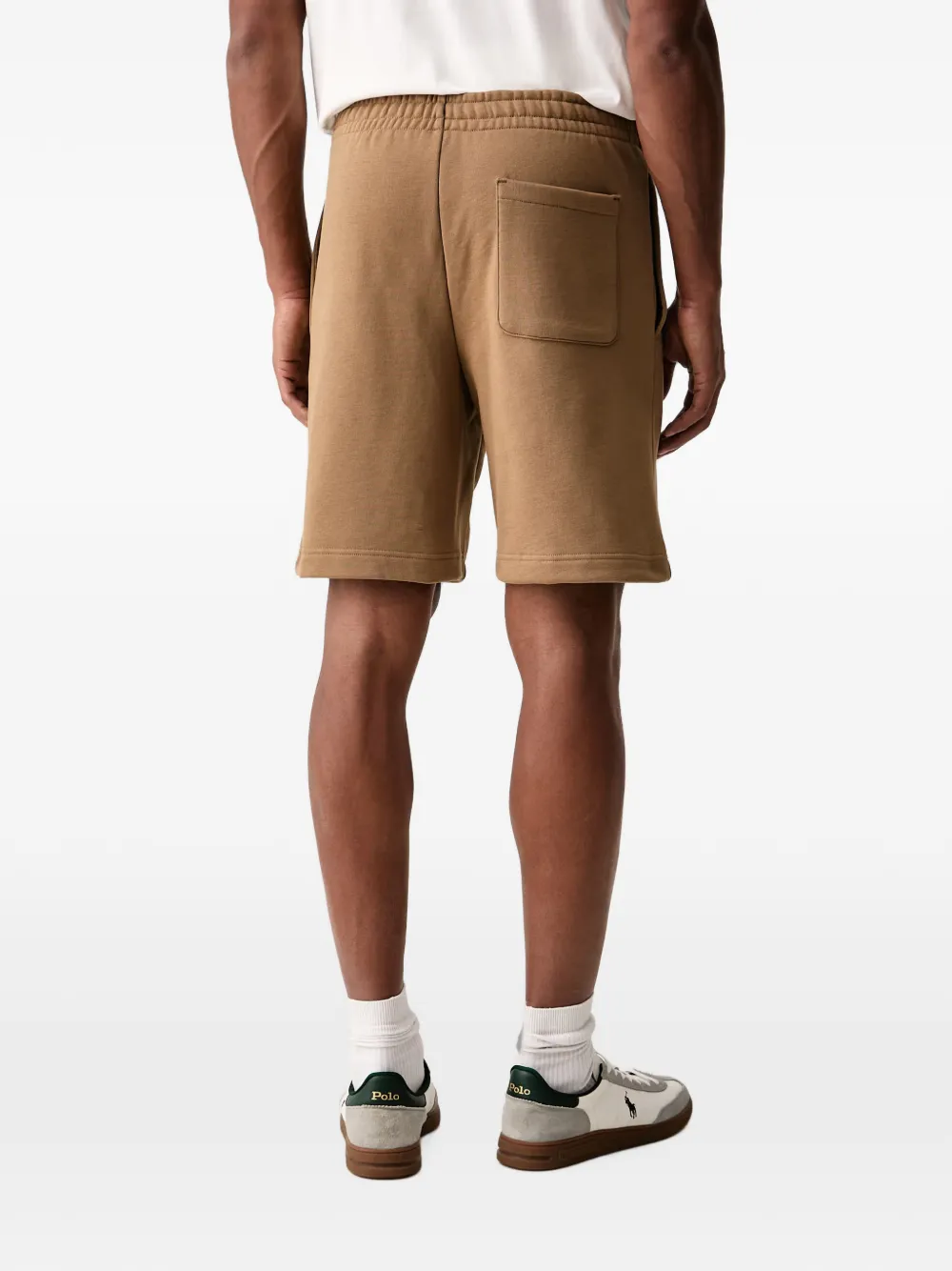 Lacoste Shorts met trekkoord Beige