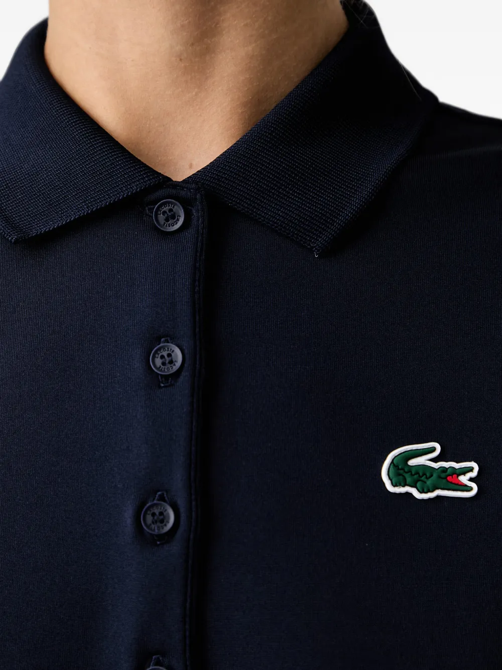 Lacoste Poloshirt met logopatch Blauw