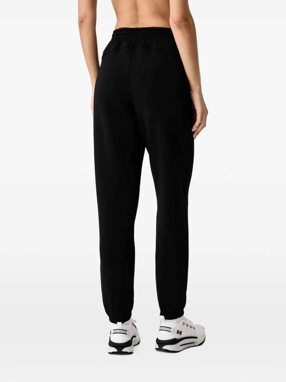 Under Armour Unstoppable Fleece Gym trainingsbroek met logo-print Zwart
