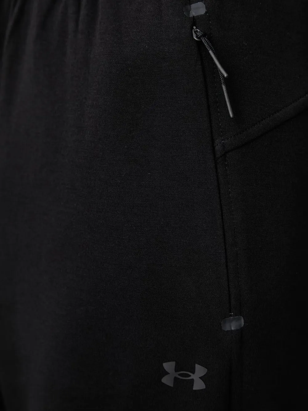 Under Armour Unstoppable Fleece Gym trainingsbroek met logo-print Zwart