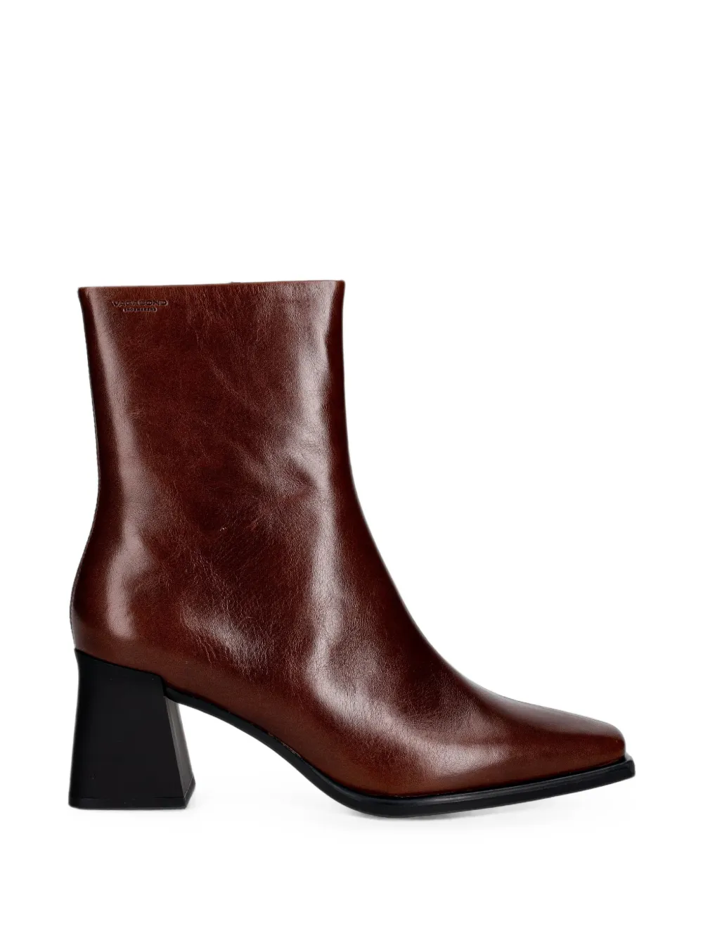 VAGABOND Hedda square-toe leather boots