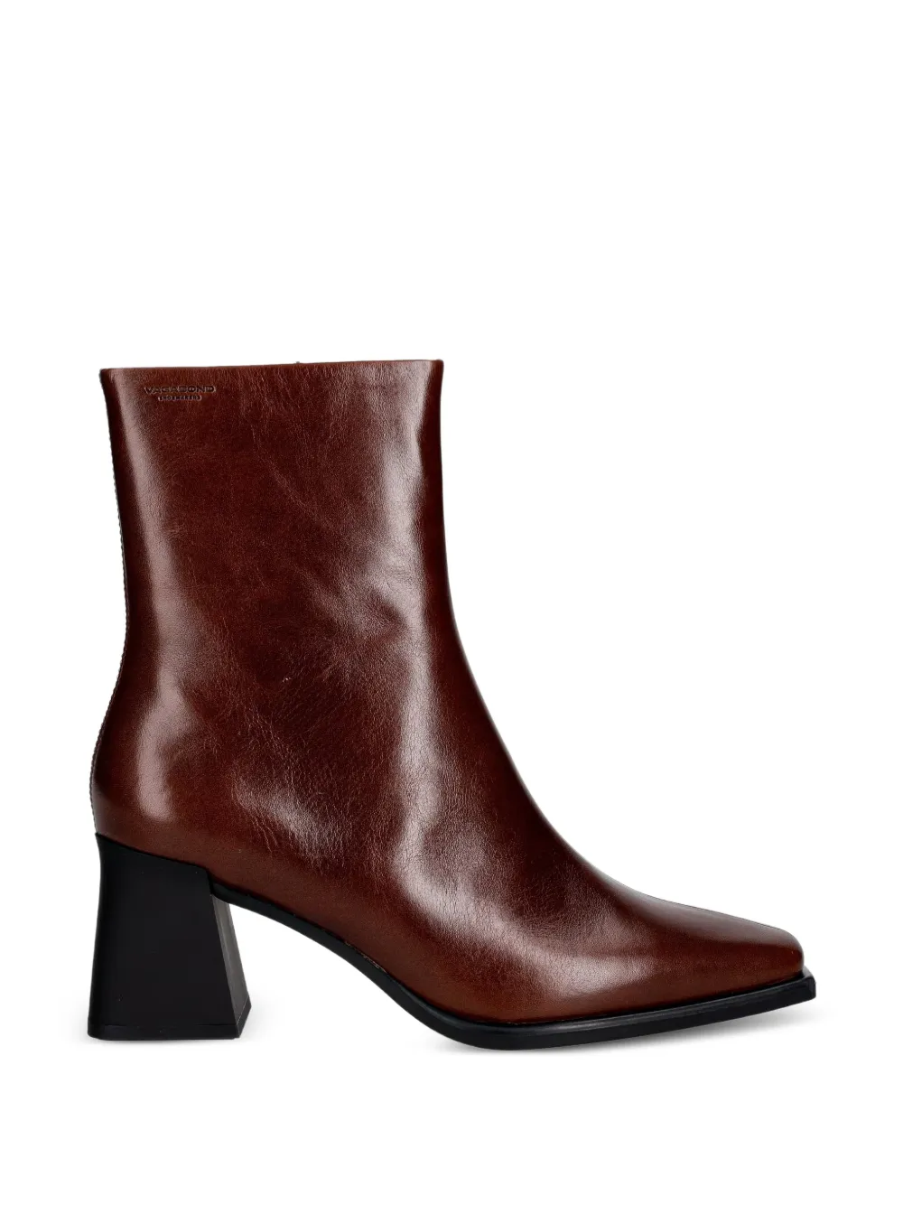 VAGABOND Hedda square-toe leather boots
