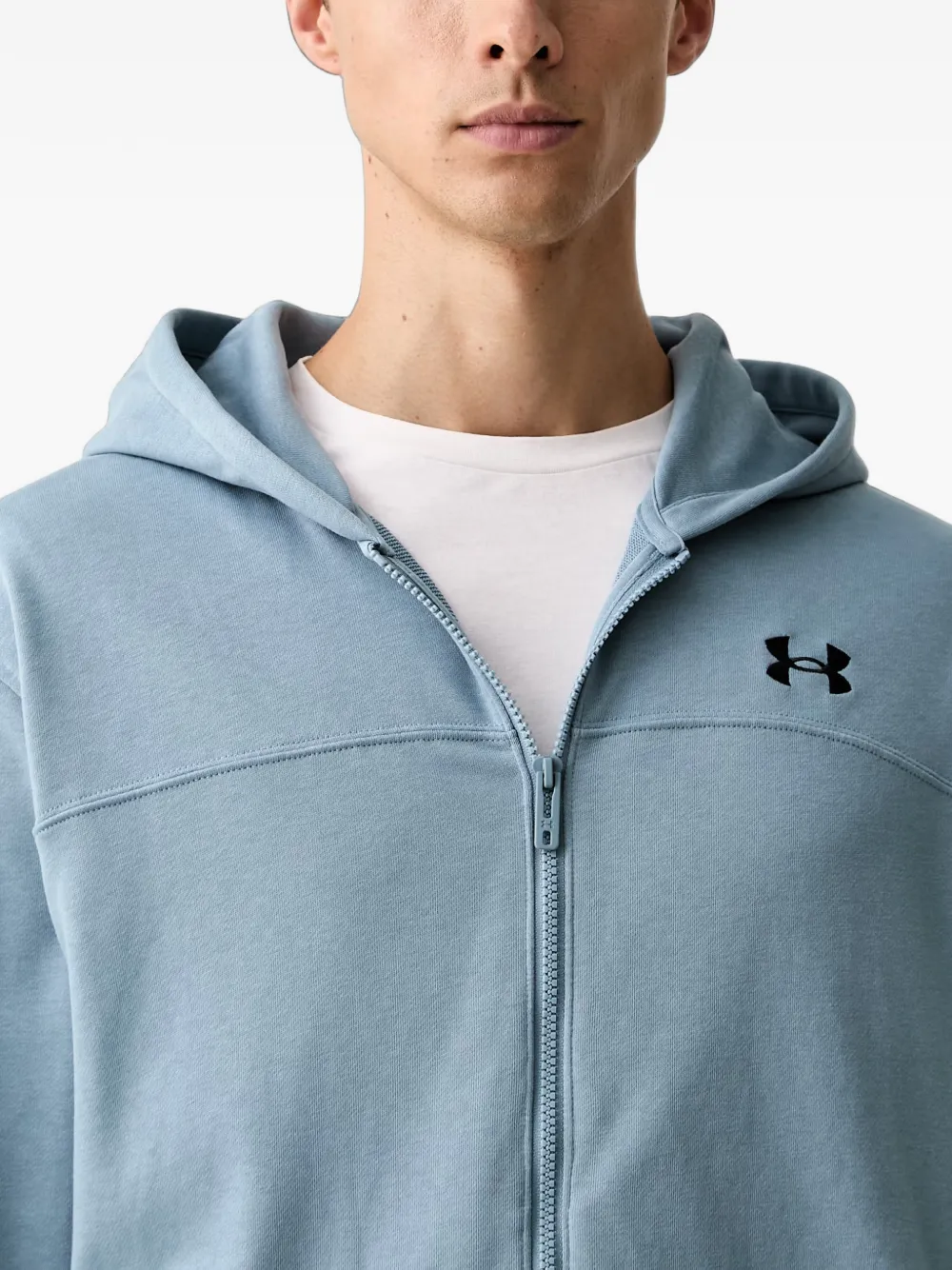 Under Armour Rival hoodie met rits Blauw