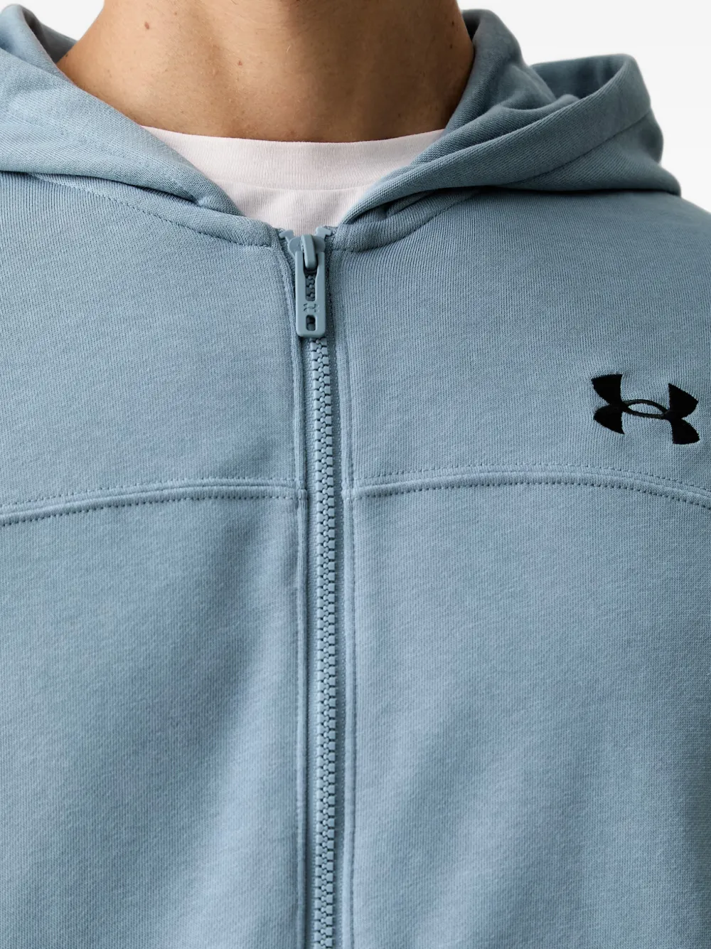 Under Armour Rival hoodie met rits Blauw