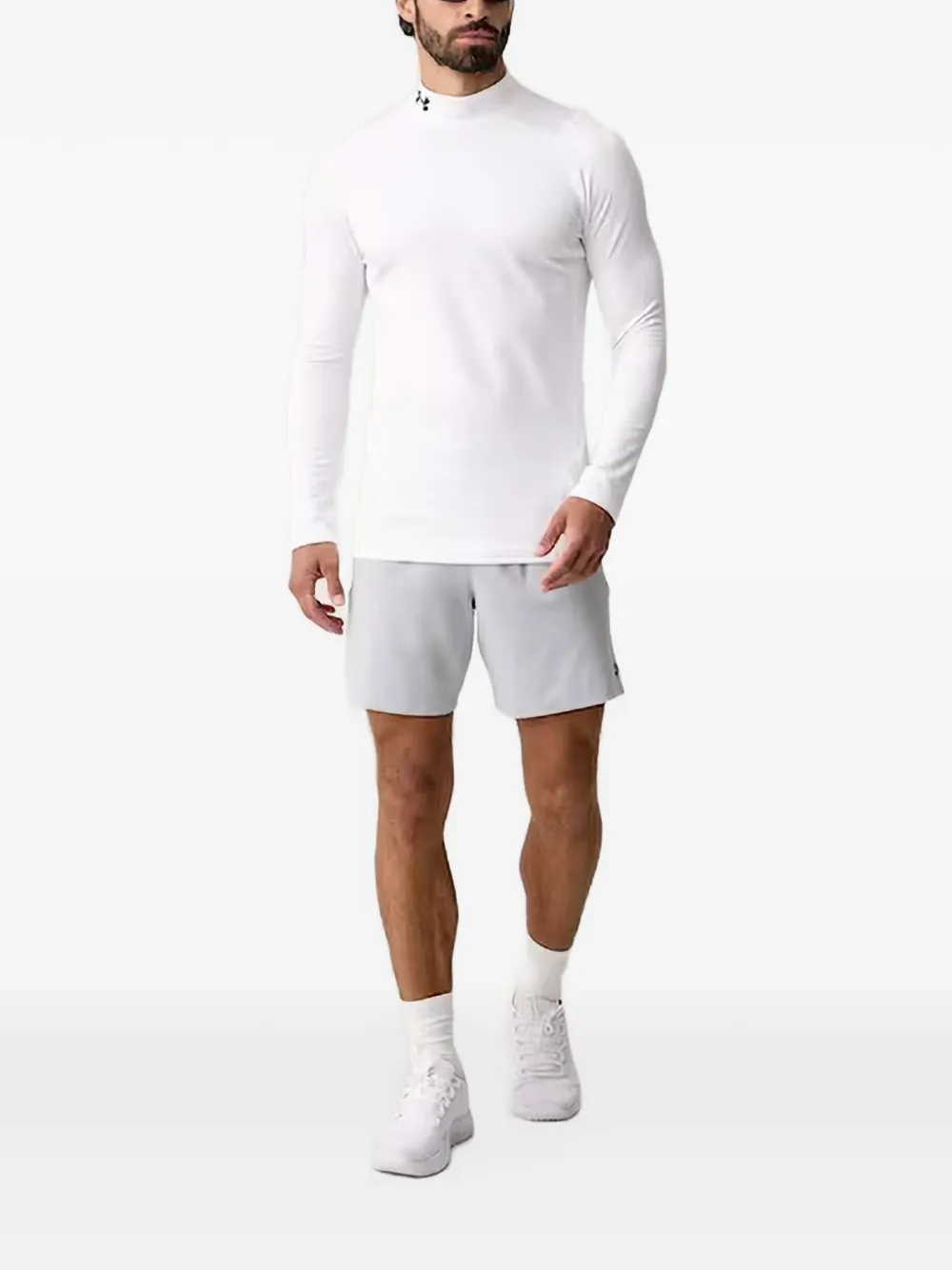 Under Armour ColdGear T-shirt met lange mouwen Wit