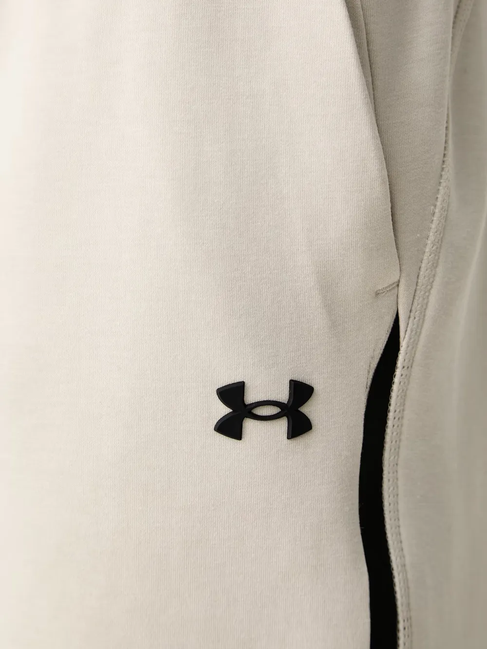 Under Armour Unstoppable Fleece trainingsbroek met logo-plakkaat Wit