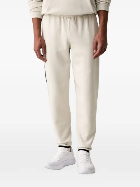 Under Armour Unstoppable Fleece logo-plaque track pants