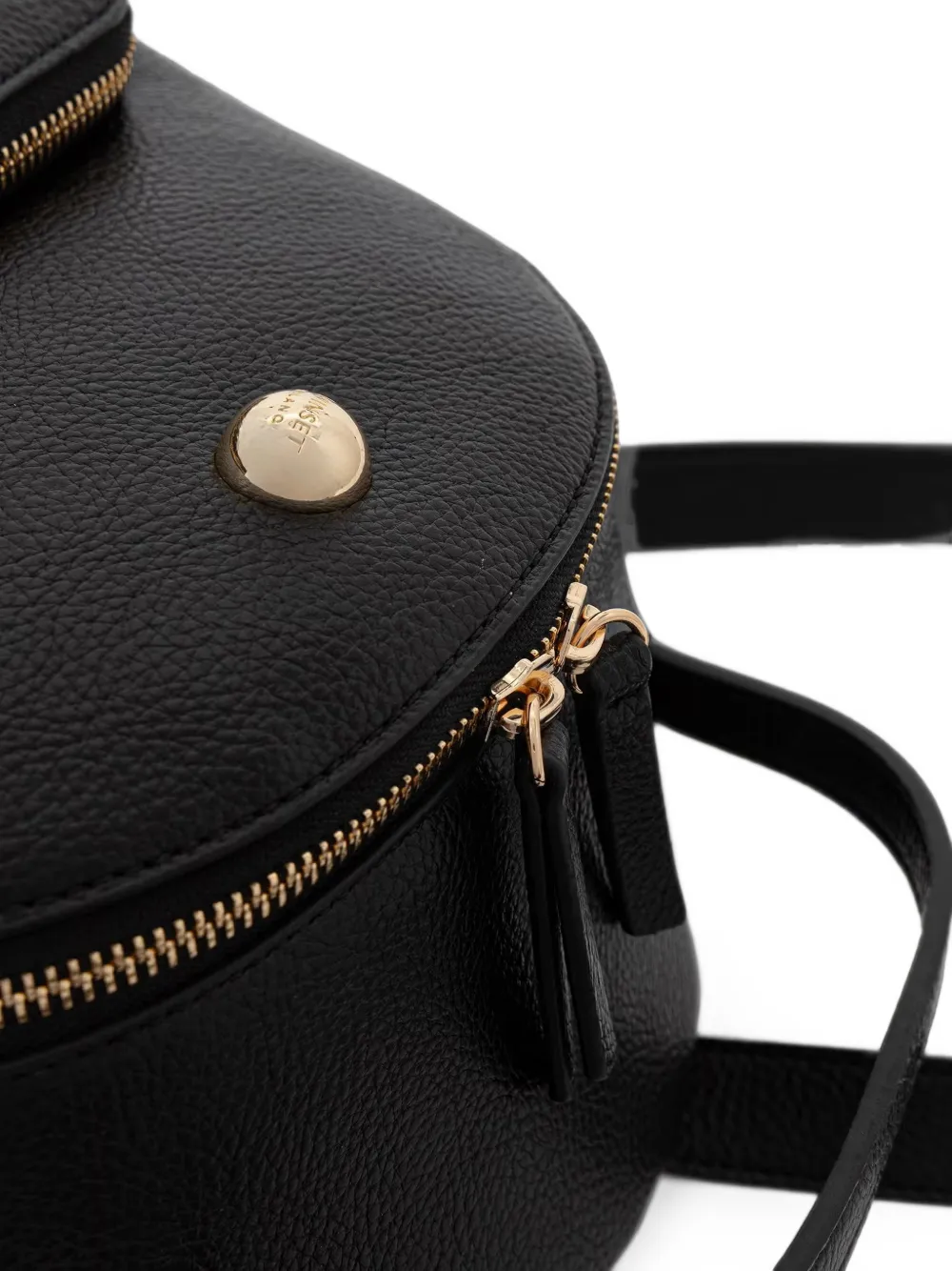 TWINSET Rugzak met textuur en logo-studs Zwart