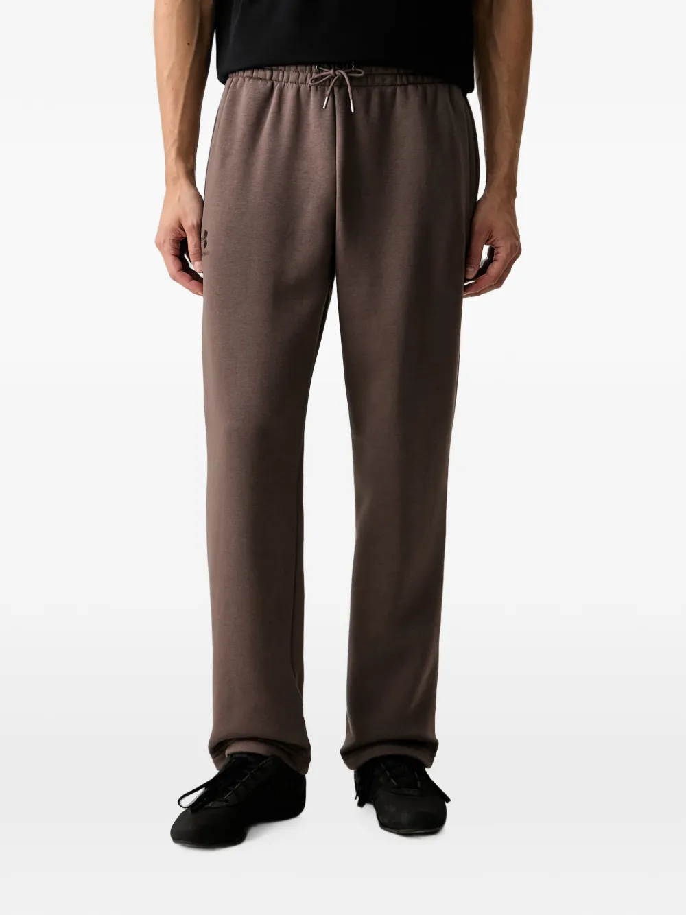 Under Armour Icon Fleece drawstring-waist logo-print track pants