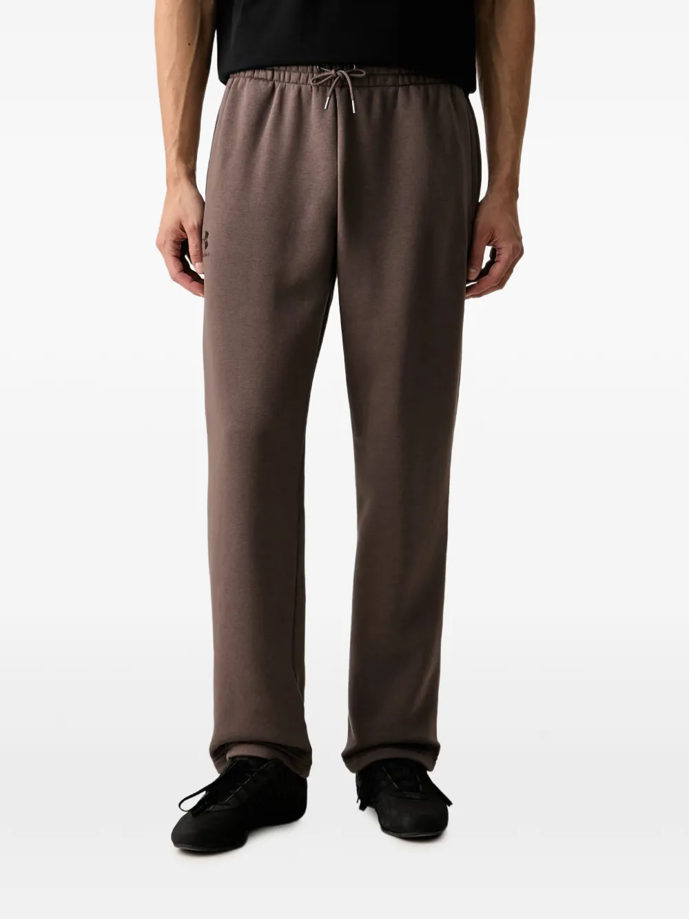 Under Armour Icon Fleece drawstring-waist logo-print track pants