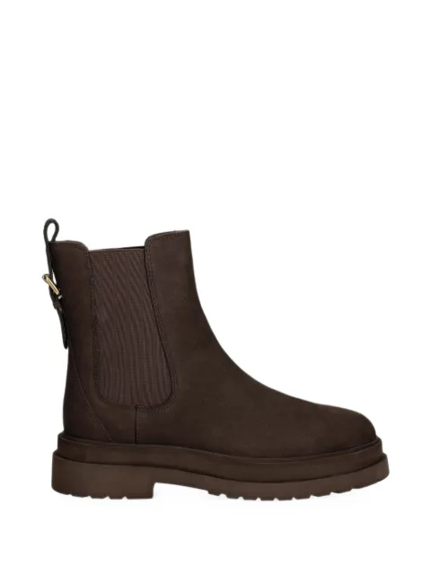 TWINSET leather Chelsea boots