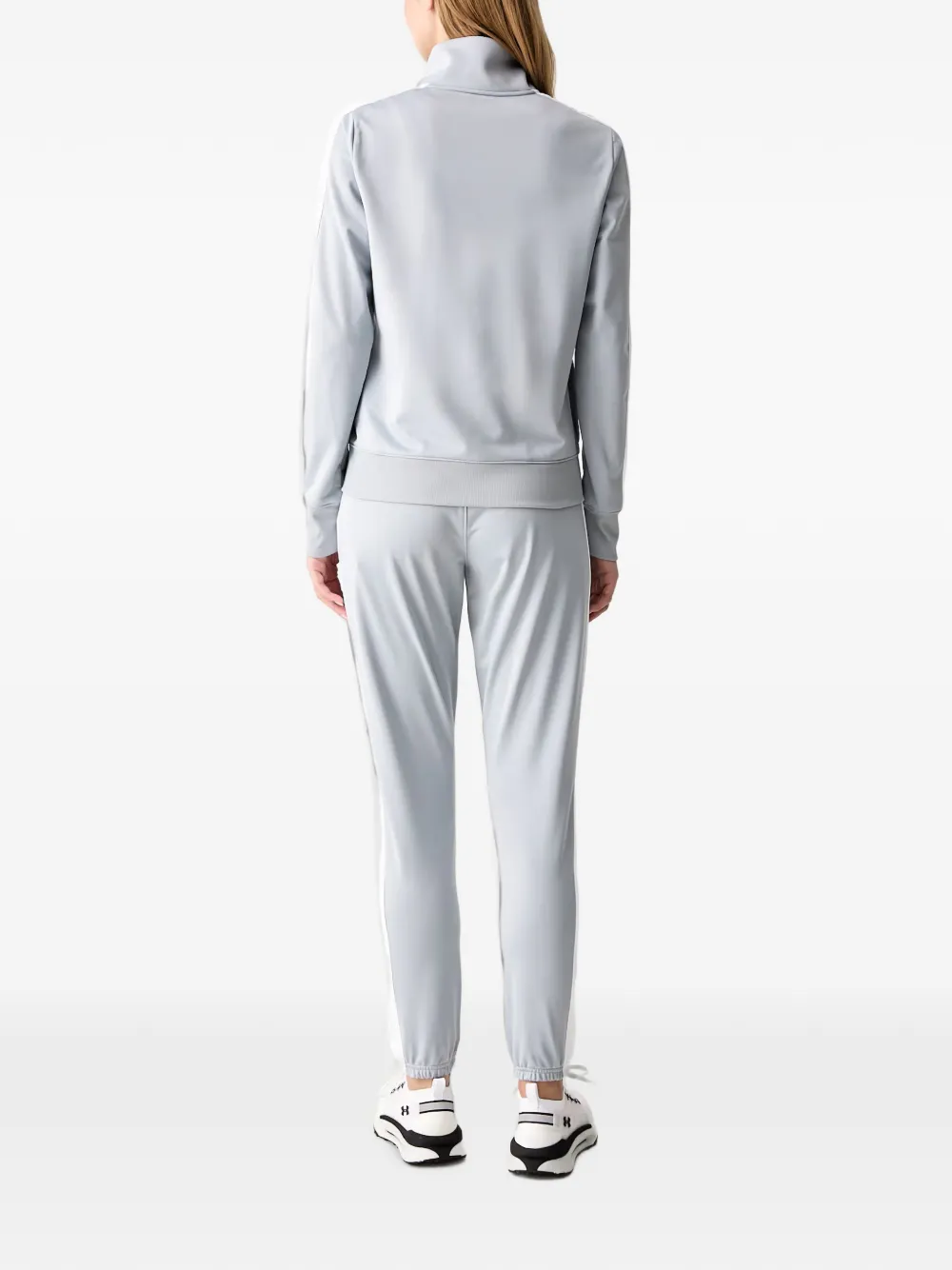 Under Armour UA Tricot trainingspak met logo-print Grijs