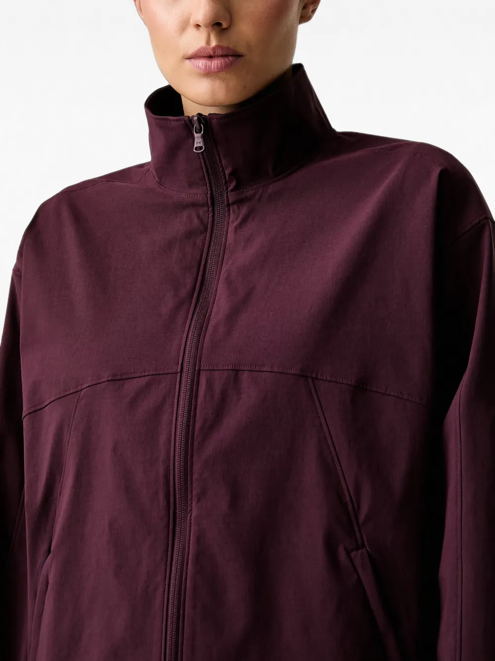 Under Armour Bomberjack met trekkoord Rood