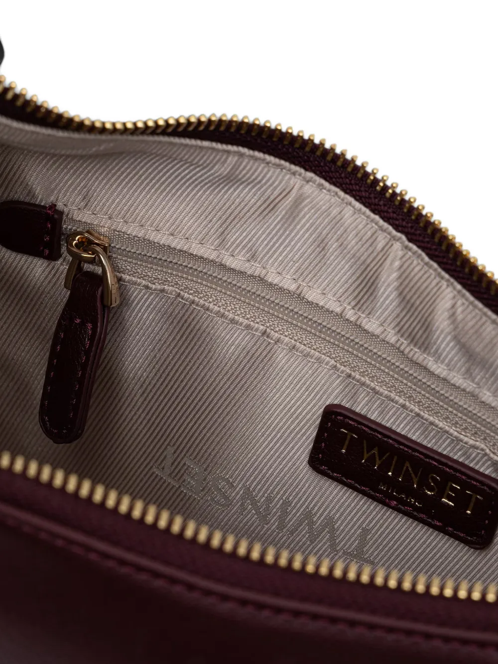 TWINSET Schoudertas verfraaid met ketting Rood