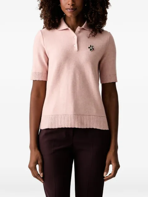 TWINSET polo shirt with brooch