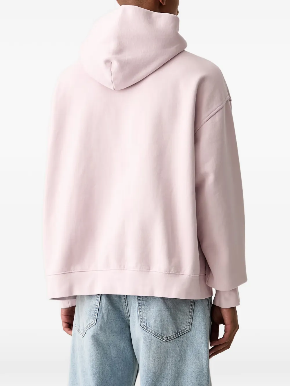 Vans Hoodie met geborduurd logo Roze
