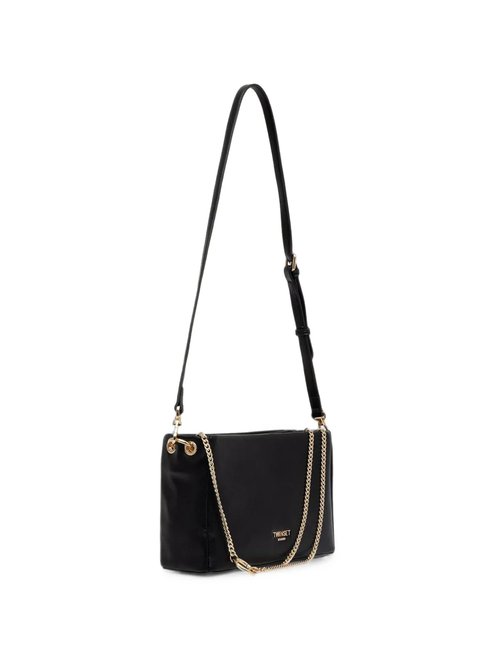 TWINSET Schoudertas met schakelketting Zwart