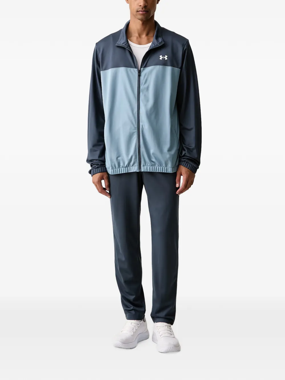 Under Armour Twee trainingspakken met rits en colourblocking Blauw