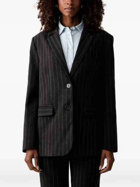 TWINSET blazer bordado con lentejuelas
