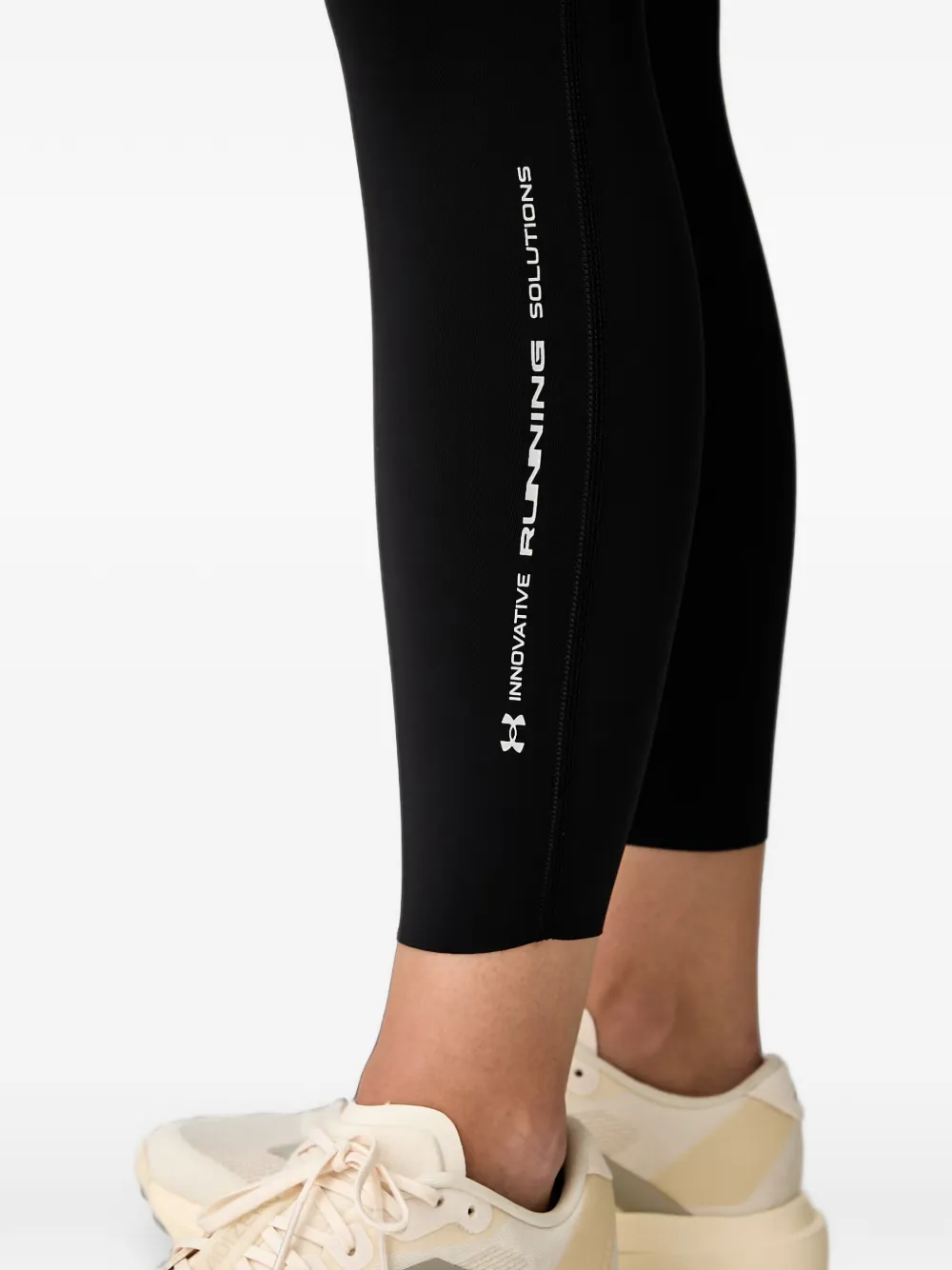 Under Armour Velociti Pro legging met trekkoordtaille en logo-print Zwart