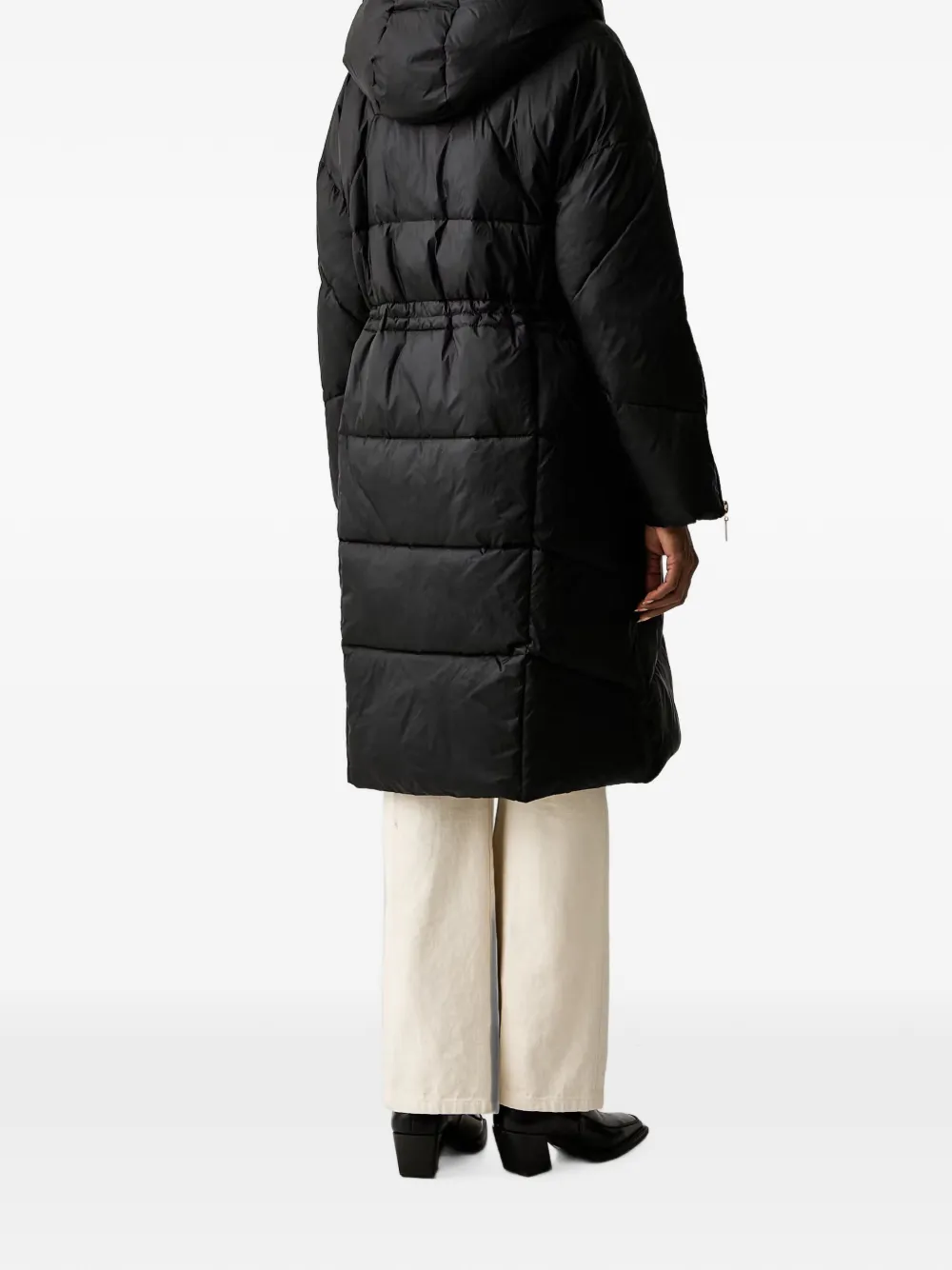 TWINSET Gevoerd jack met capuchon Zwart