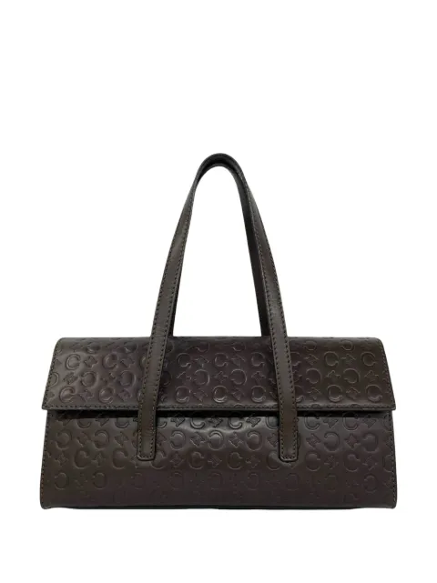 Celine Pre-Owned 2000 C Macadam Embossed Leather handbag
