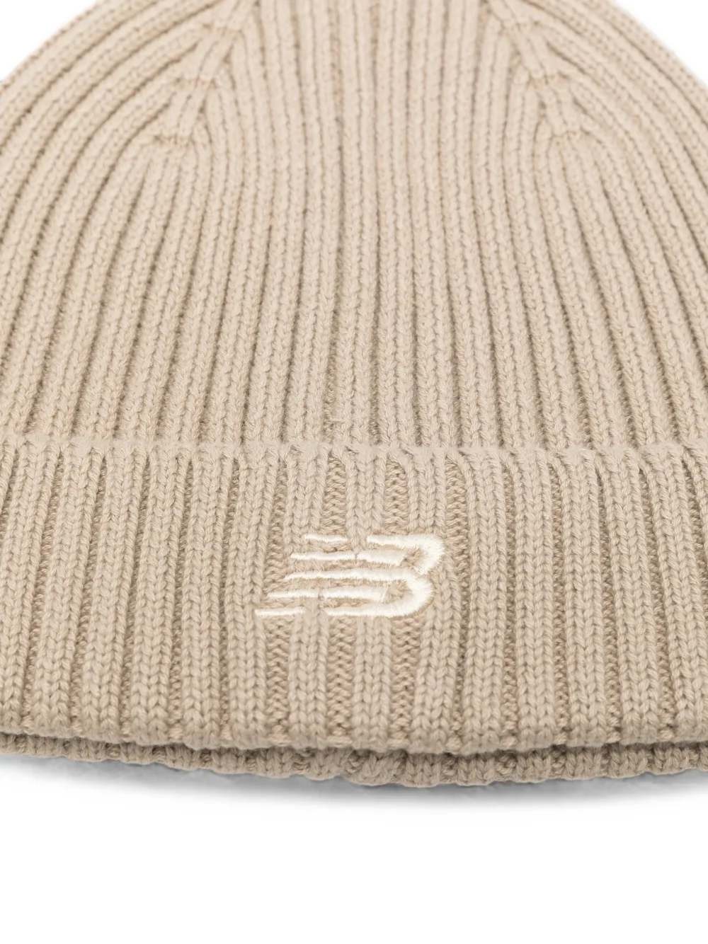 New Balance Kids Ribgebreide muts Beige