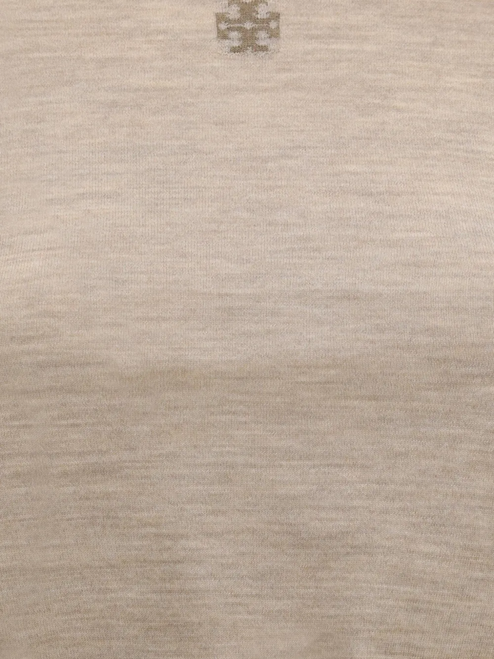 Tory Burch Trui met monogram Beige