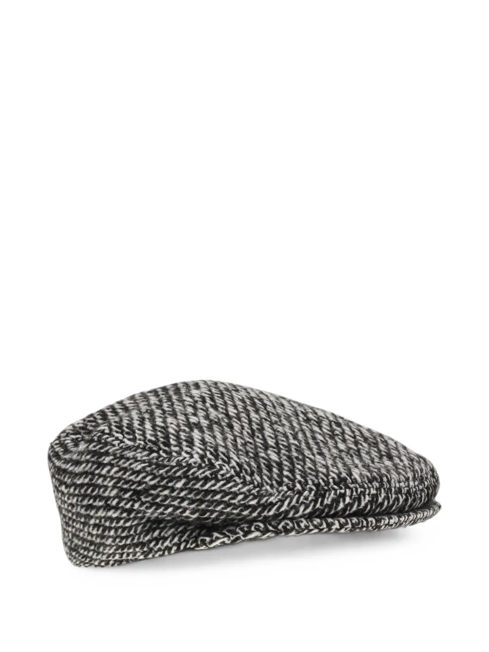 Dolce & Gabbana herringbone textured flat cap