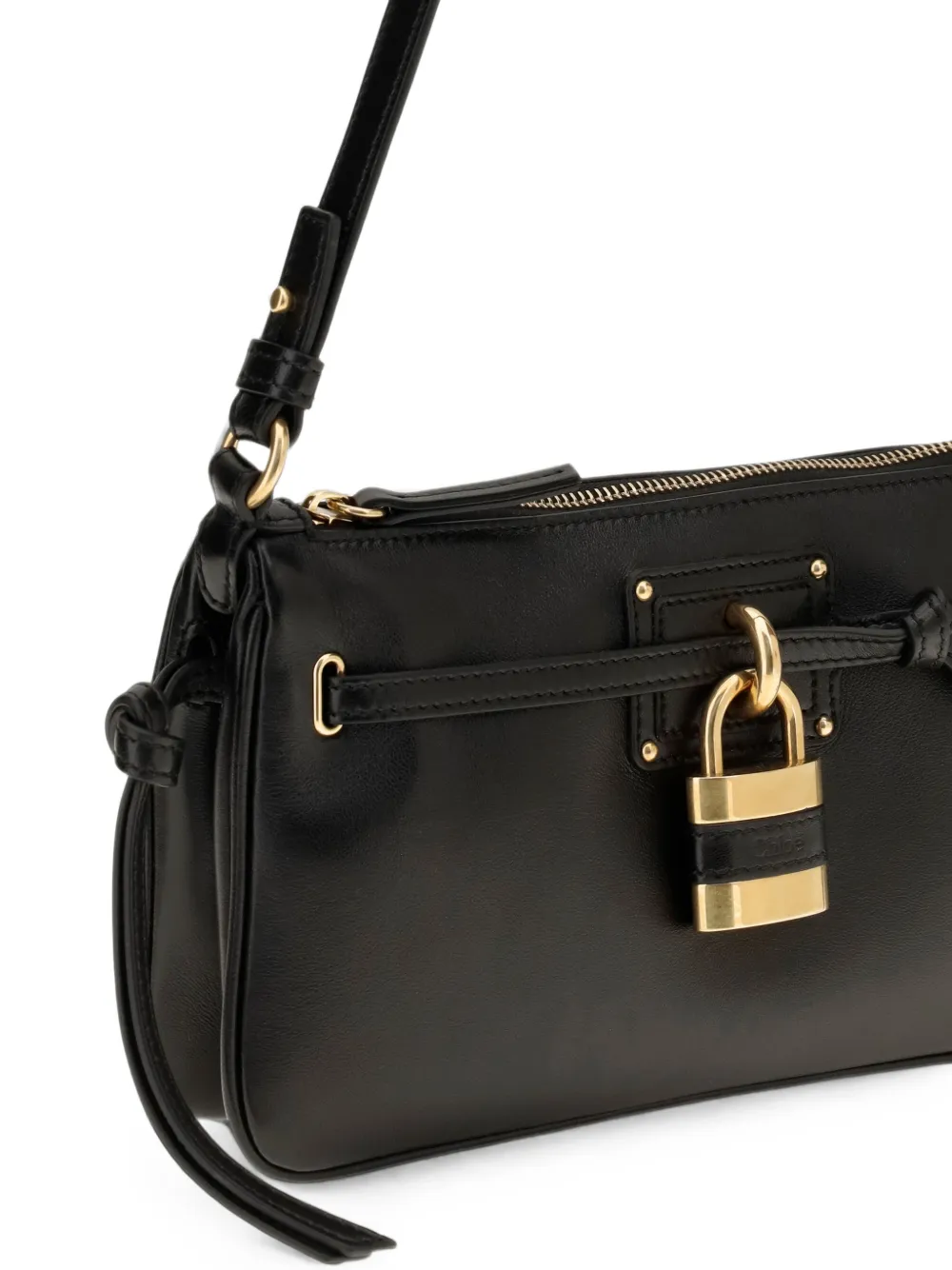 Chloé Paddington leren mini-schoudertas Zwart