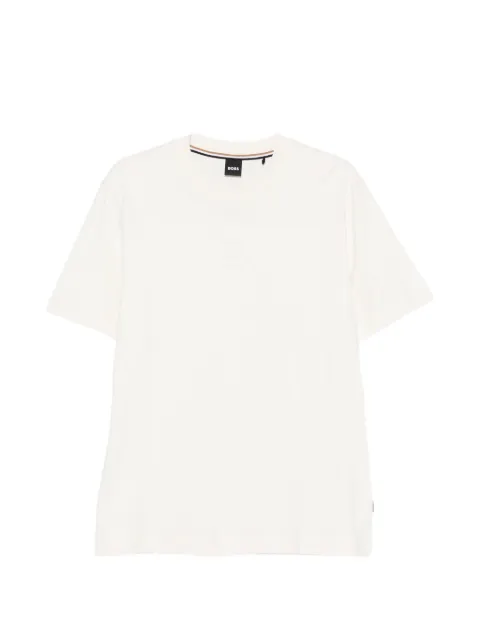 BOSS embroidered-logo T-shirt