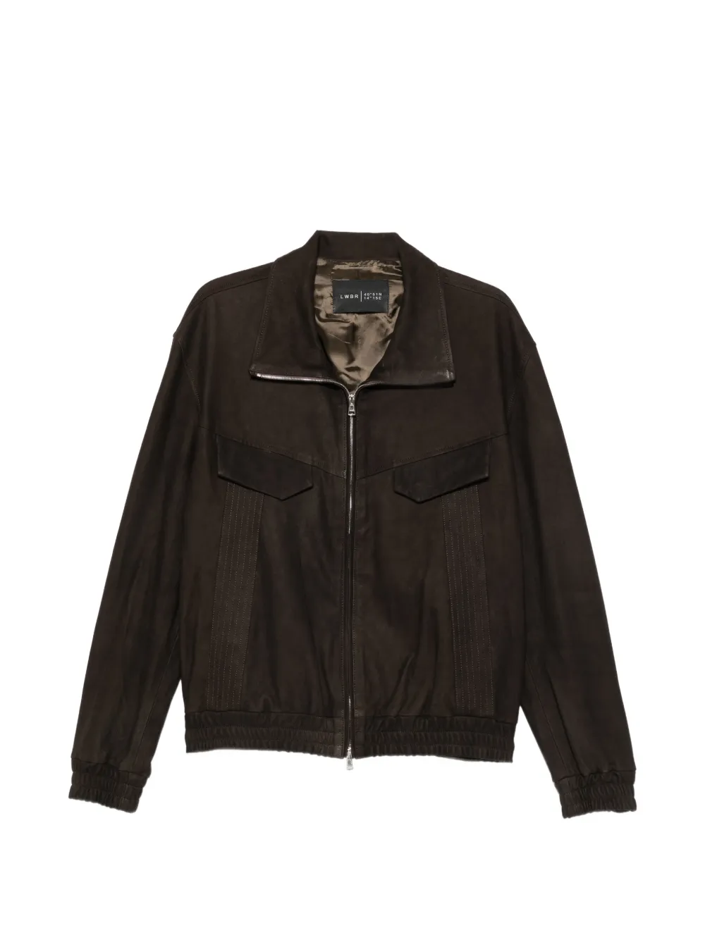 Low Brand zip-up panelled jacket