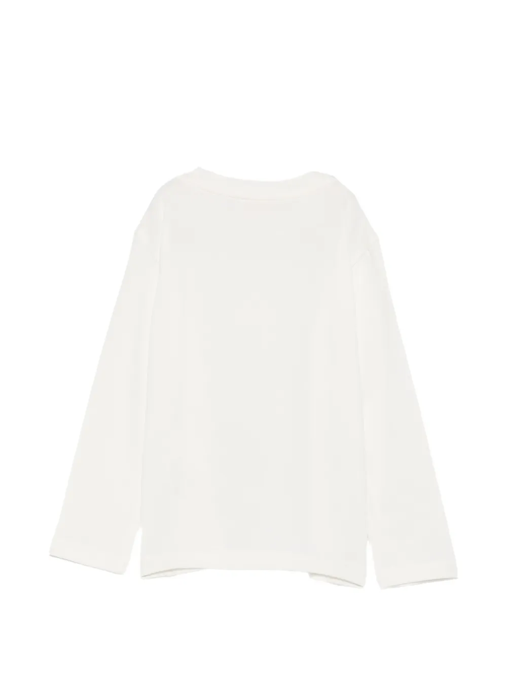 Elisabetta Franchi Kids T-shirt met lange mouwen Beige