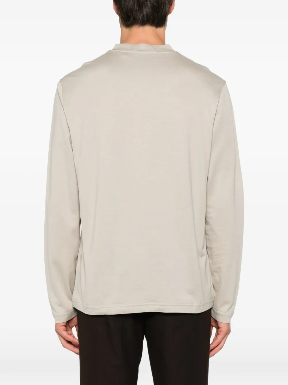BOSS x Porsche T-shirt met lange mouwen Beige