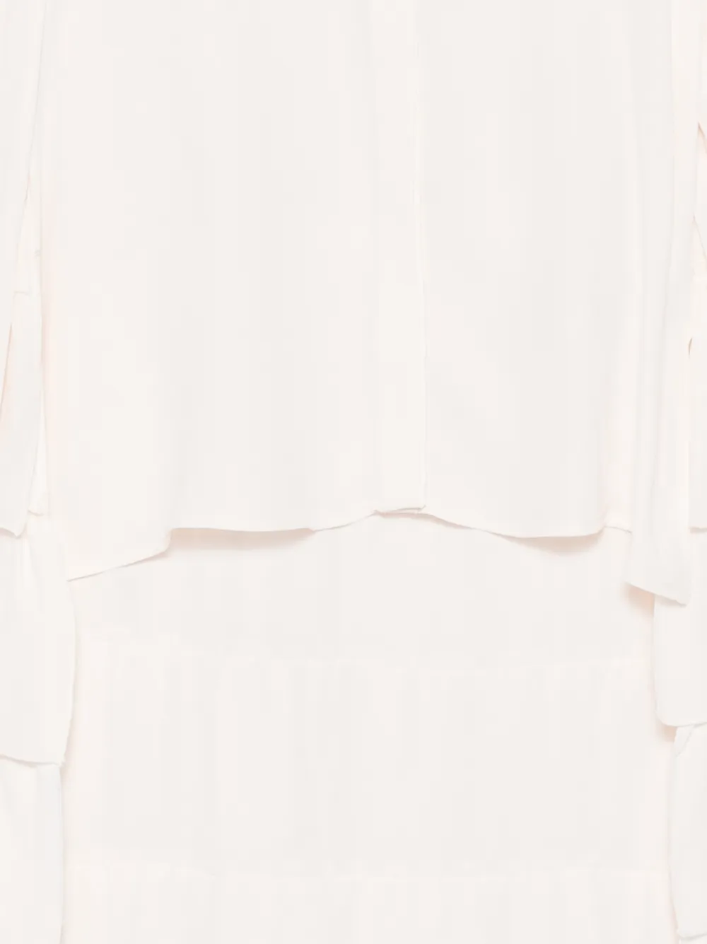 Elisabetta Franchi La Mia Bambina Shirt met ruches Beige
