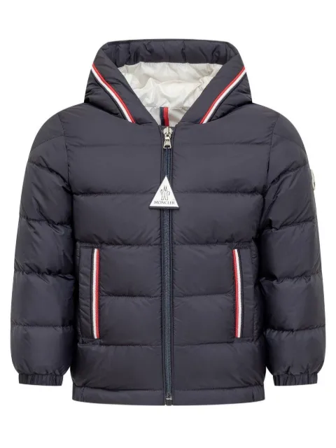 Moncler Enfant quilted hooded jacket