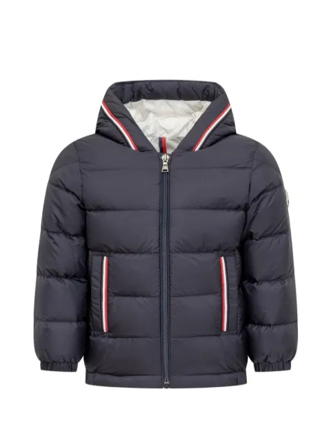 Moncler Enfant quilted hooded jacket