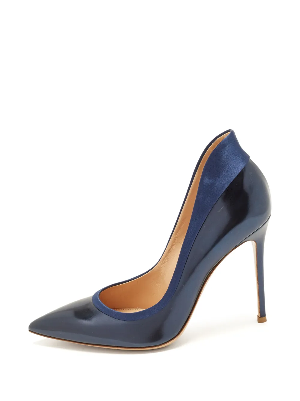 Gianvito Rossi pointed-toe pumps - Blau