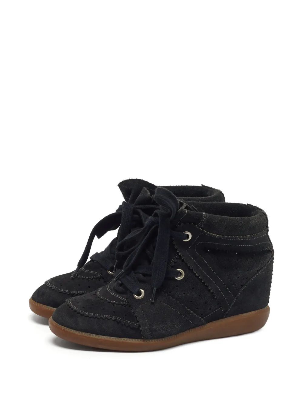Isabel Marant Vintage Bekett wedge sneakers - Schwarz